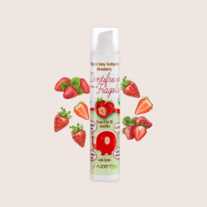 Organic Baby Toothpaste - Strawberry 0-36 months